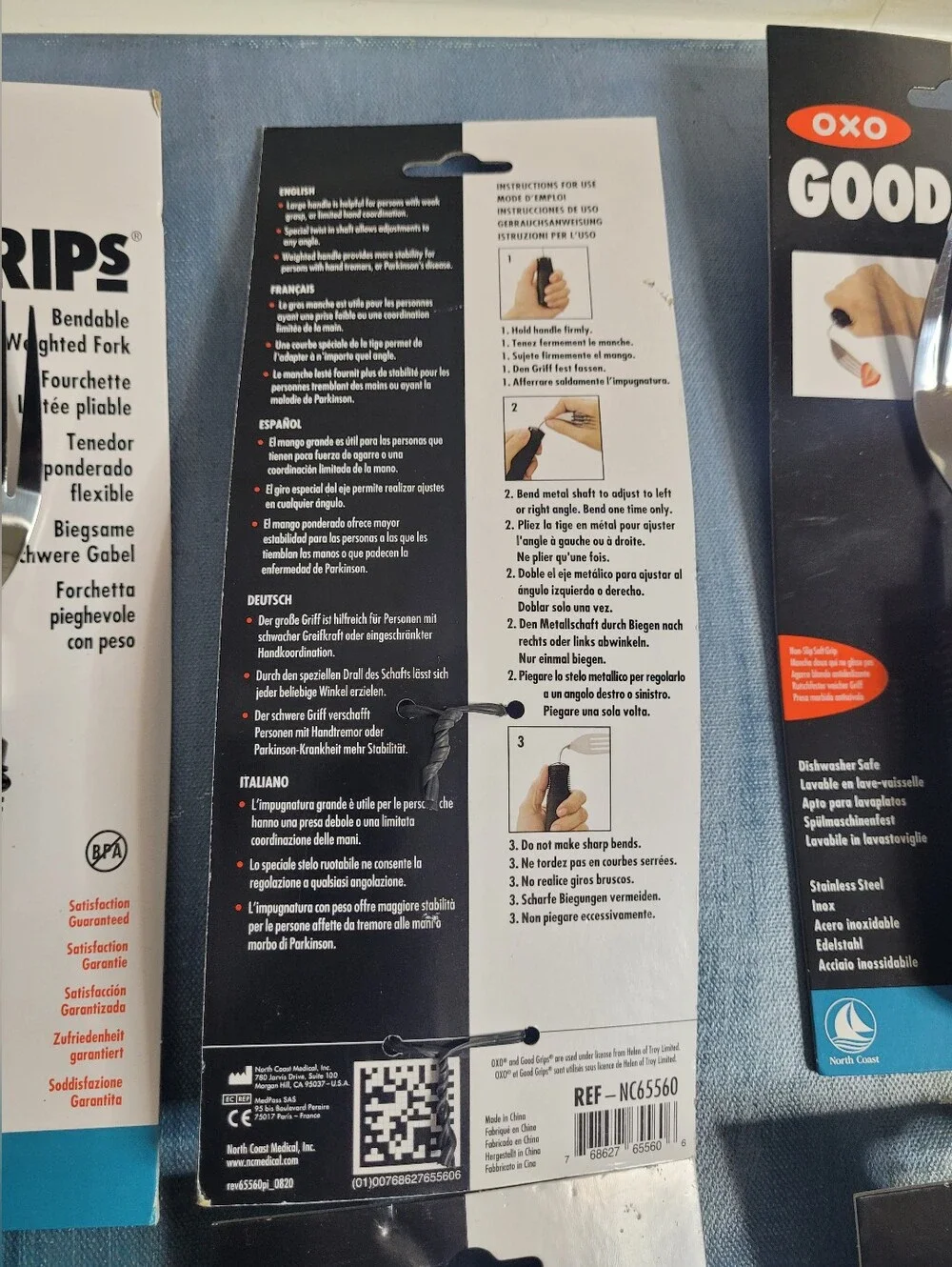 Good Grips Bendable Weighted Fork Lof Of 8 New